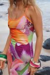 Tie-dyed-Floral-Print-Cami-Dress-1