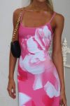 Tie-dyed-Floral-Print-Cami-Dress-1