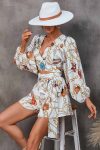 V-Neck-Floral-Print-Cut-Out-Rompers-1