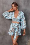 V-Neck-Floral-Print-Cut-Out-Rompers-1