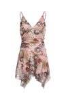 V-Neck-Floral-Print-Irregular-Hem-Mini-Dress-7