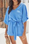 V-Neck-Short-Sleeve-Tie-waisted-Rompers-6