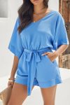 V-Neck-Short-Sleeve-Tie-waisted-Rompers-6