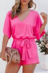 V-Neck-Short-Sleeve-Tie-waisted-Rompers-6