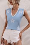 V-Neck-Sleeveless-Floral-Knit-Tops-18