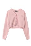 V-Neck-Solid-Color-Cardigan-1