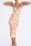 V-Neck-Spaghetti-Straps-Floral-Dress-1