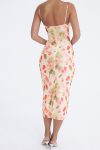 V-Neck-Spaghetti-Straps-Floral-Dress-1