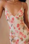 V-Neck-Spaghetti-Straps-Floral-Dress-1