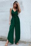 V-Neck-Waisted-Slit-Jumpsuits-6