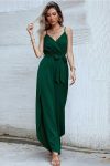 V-Neck-Waisted-Slit-Jumpsuits-6