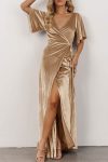 Velvet-V-Neck-Strappy-Slit-Dress-4