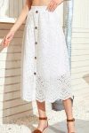 White-Lace-Hollow-Out-Button-Front-Skirts-2