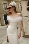 White-Off-Shoulder-Fuzzy-Maxi-Dress-6