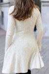 White-Turtleneck-Cable-Knit-Ruffled-Mini-Dress-2