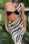 Zebra-Print-Irregular-Cutout-Cover-up-Dress-4