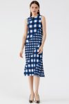 plaid-pleated-dress