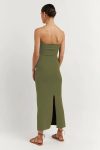 Solid-Color-Strapless-Knitted-Dress-1